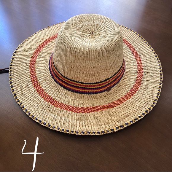 🌻 African Wide Brim Woven Straw Sun Hats 🌻 - Picture 8 of 8